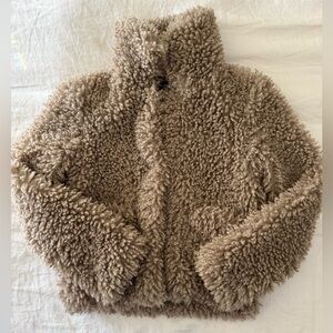 Zara Basics Teddy Jacket